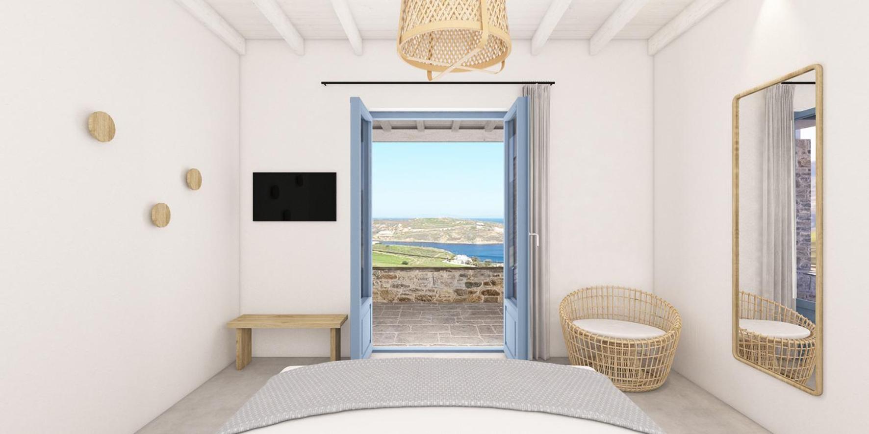 Serifos Blue Rámos Стая снимка